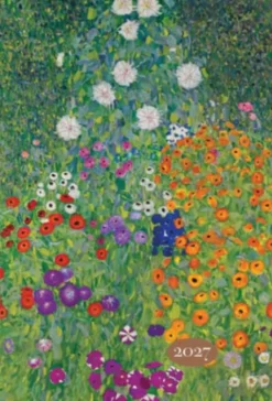 2027 Cottage Garden Weekly Planner (16 Months, Sept 2026 to Dec 2027)