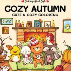 Cozy autumn - Coloring Book Cafe