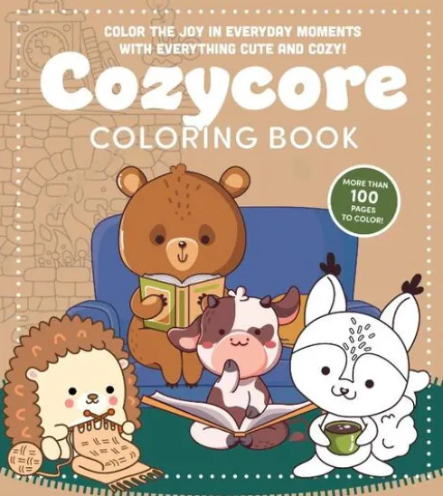 Cozycore Coloring Book