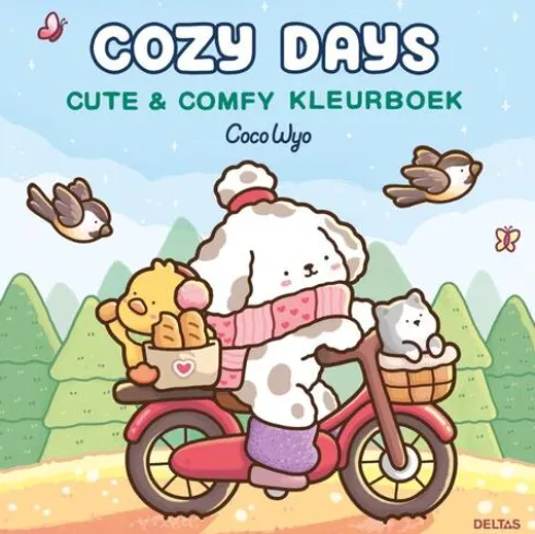 Cozy Days Cute & Comfy kleurboek Coco Wyo