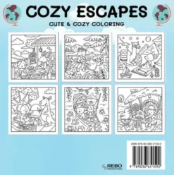 Cozy escapes - Coloring Book Cafe