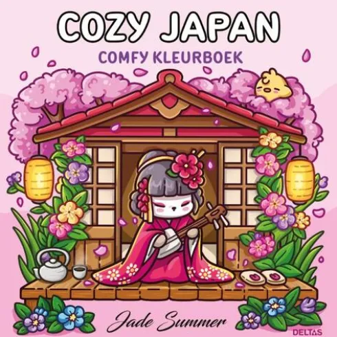 Cozy Japan - Comfy kleurboek Jade Summer