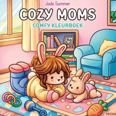 Cozy Moms - Comfy kleurboek Jade Summer