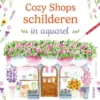 Cozy Shops schilderen in aquarel