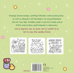 Cozy Vibes Cute & Comfy kleurboek Coco Wyo