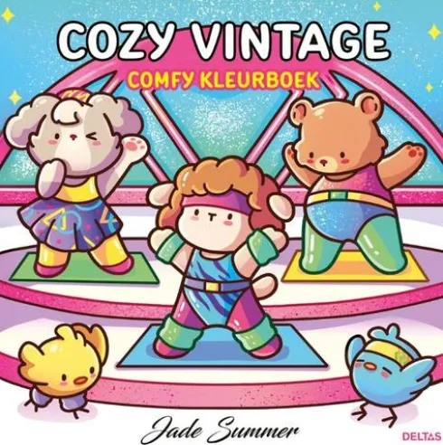 Cozy Vintage - Comfy kleurboek Jade Summer