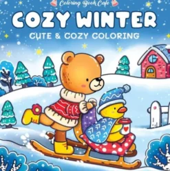 Cozy winter - Coloring Book Cafe
