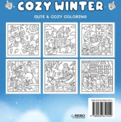 Cozy winter - Coloring Book Cafe