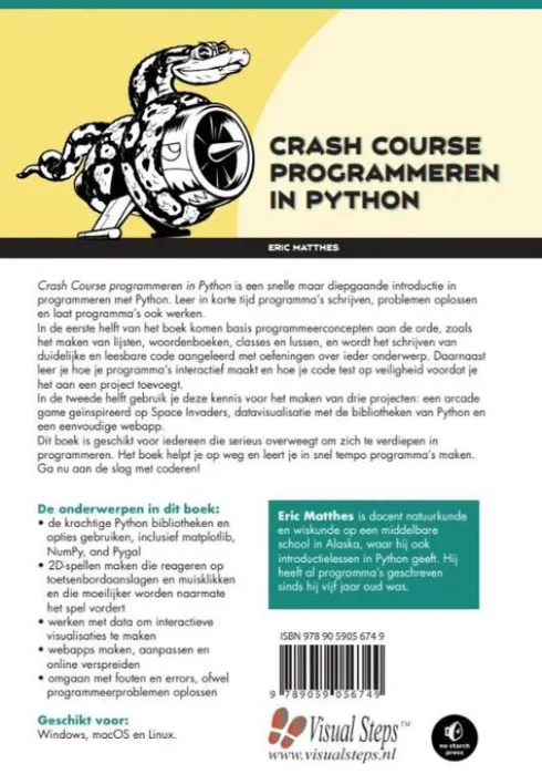 Crash course programmeren in Python