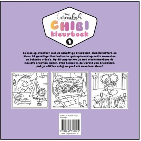 CreaChick Chibikleurboek