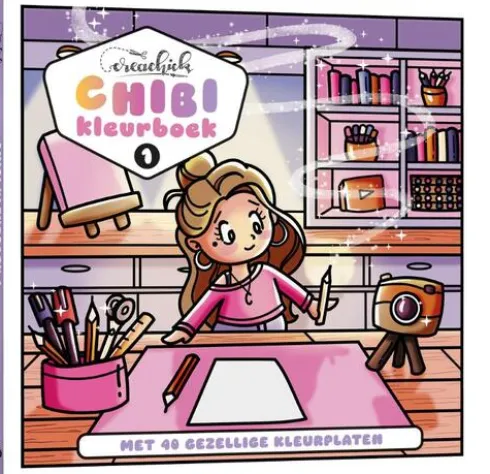CreaChick Chibikleurboek