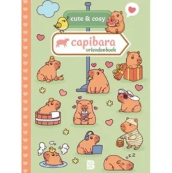 Cute & Cosy Capibara vriendenboek