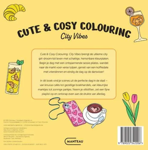 Cute & cosy colouring. City vibes
