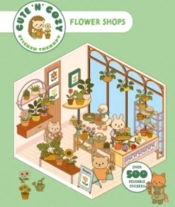 Cute 'n' Cozy Sticker Therapy: Flower Shops