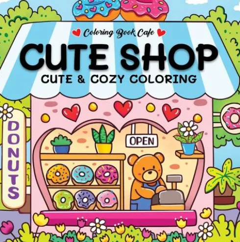 Cute shop - Coloring Book Cafe