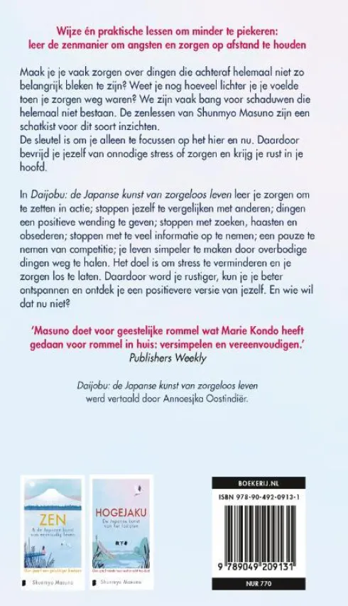Daijobu: de Japanse kunst van zorgeloos leven