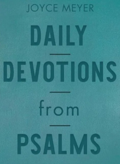 Daily Devotions from Psalms (Leather Fine Binding)