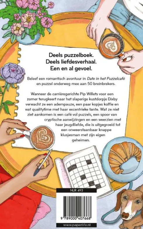 Date in het puzzelcafé