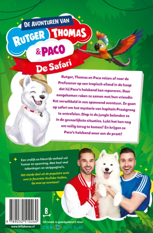 De avonturen van Rutger, Thomas en Paco 4 - De Safari