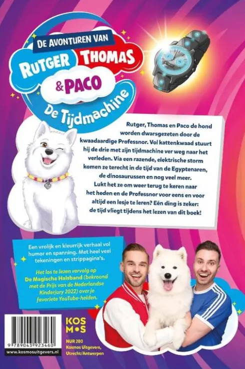 De avonturen van Rutger, Thomas en Paco 2 - De Tijdmachine