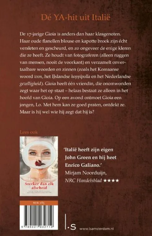 De bijzondere woorden van Gioia