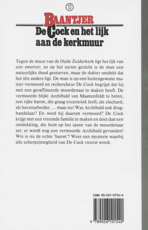 De Cock en het lijk aan de kerkmuur (deel 12)
