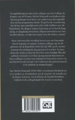 De geboorte van de biopolitiek - Colleges aan het Collège de France (1978-1979)