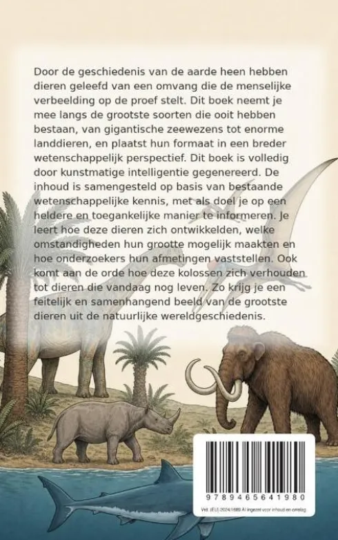 De grootste dieren die ooit leefden