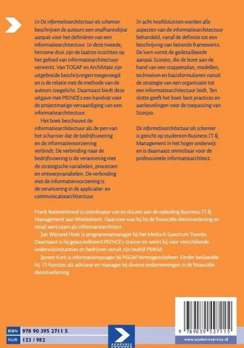 De informatievoorzieningsarchitectuur als scharnier