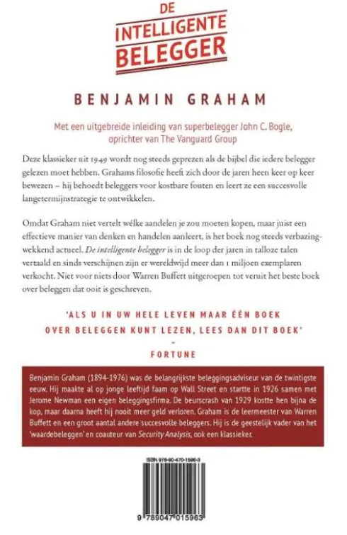 De intelligente belegger