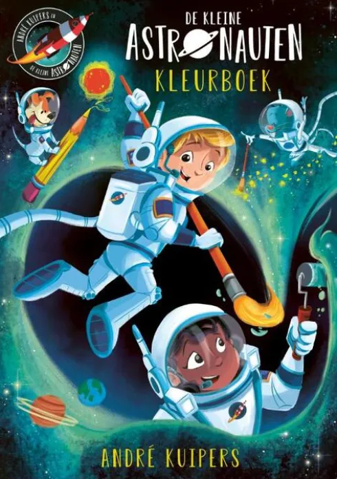 De kleine astronauten kleurboek