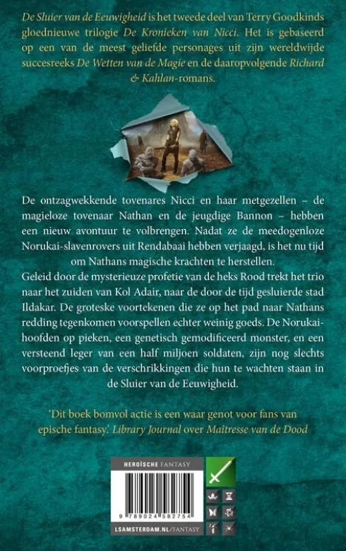 De Kronieken van Nicci 2 - De Sluier van de Eeuwigheid