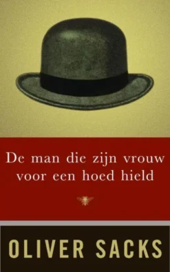 De man die zijn vrouw voor een hoed hield
