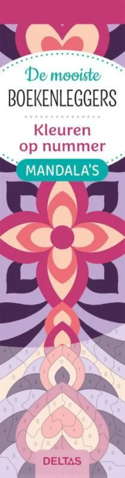 De mooiste kleurboekenleggers Kleuren op nummer - Mandala's