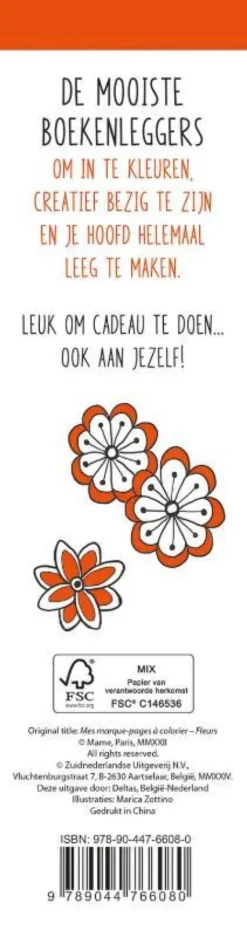 De mooiste kleurboekenleggers om in te kleuren - Bloemen