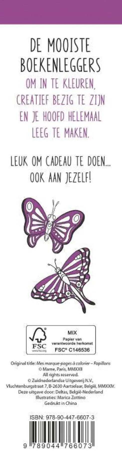 De mooiste kleurboekenleggers om in te kleuren - Vlinders