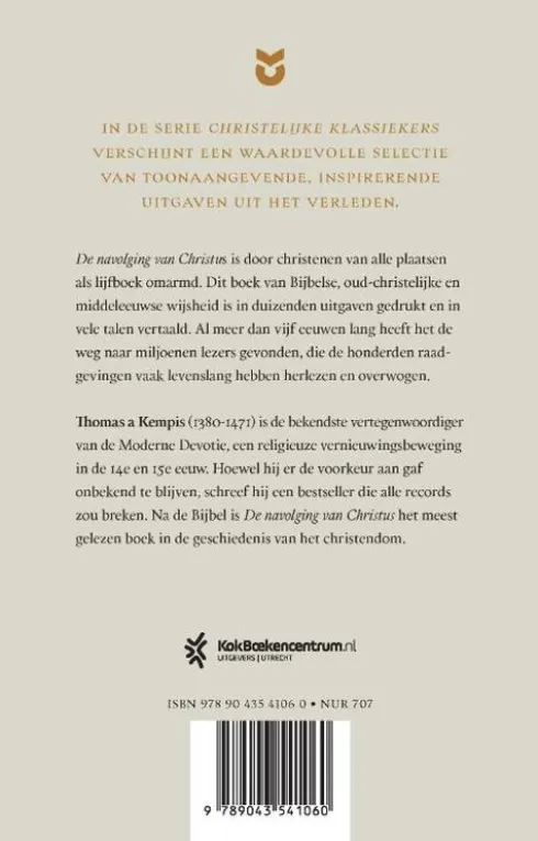 De navolging van Christus