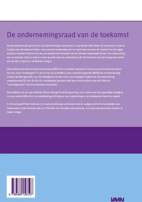 De ondernemingsraad van de toekomst
