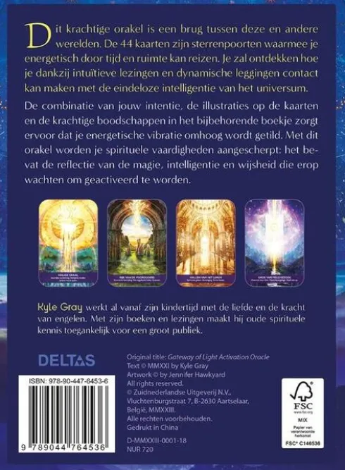 De poorten naar het licht - Boek en orakelkaarten
