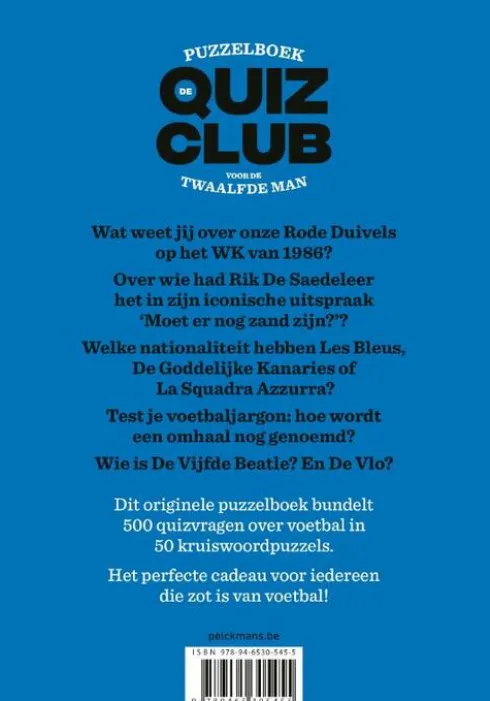 De quizclub voor de twaalfde man