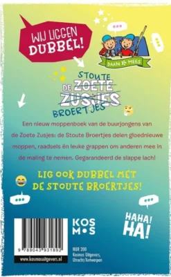 De stoute broertjes moppenboek
