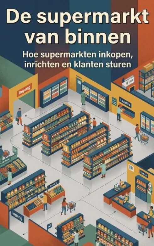 De supermarkt van binnen