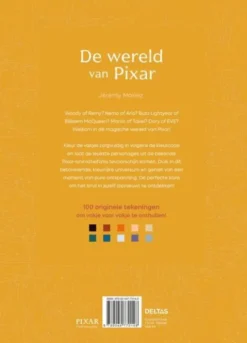 De wereld van Pixar kleuren op nummer voor volwassenen