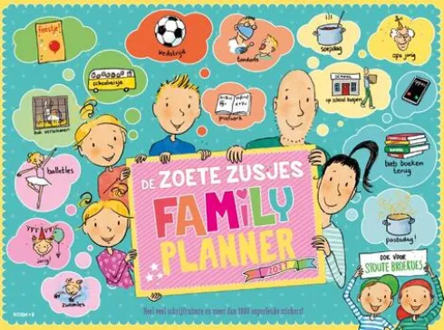 De Zoete Zusjes family planner 2027