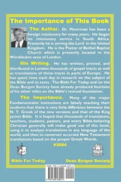 8,000 Differences Between the N.T. Greek Words of the King James Bible