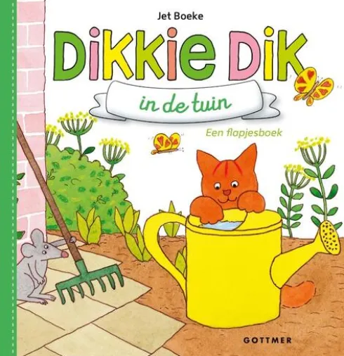 Dikkie Dik in de tuin