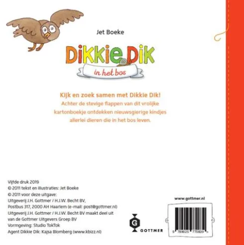 Dikkie Dik in het bos