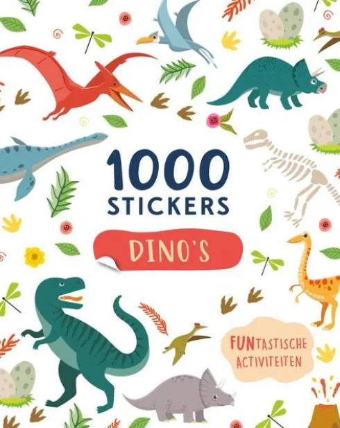 Dino's - 1000 stickers