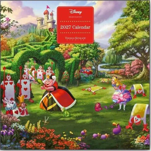Disney Dreams Collection by Thomas Kinkade Studios 2027 Wall Calendar