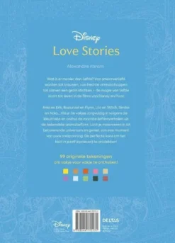 Disney Love stories Kleuren op nummer voor volwassenen